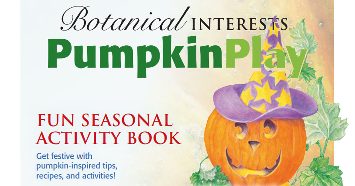 Botanical Interests’ Halloween Activity Book!